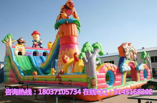 森林奇趣探險，歡樂無限釋放——大型兒童氣模玩具 兒童樂園的新寵兒